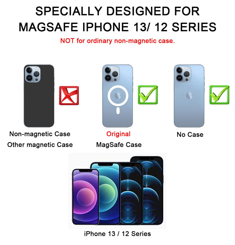 [Australia - AusPower] - HALLEAST Magnetic Base Compatible with Popsocket iPhone 13/12 Mag Safe Case【Base Only】,Removable for Wireless Charging,Designed for P-Socket Collapsible Grip or Phone Ring Holder Kickstand,Silver A-Silver 