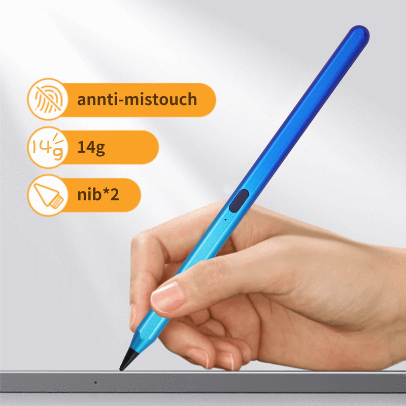 [Australia - AusPower] - Stylus Pencil for Apple iPad 9/8/7/6 Gen, iPad Pro 5th Generation 2021 Compatible with iPad Pro 11/12.9 Inch(2018-2021), iPad 6th-iPad 9th, iPad Air 4/3, iPad Mini 6/5, Precise Writing [Tilt Creative] breathing crystal 