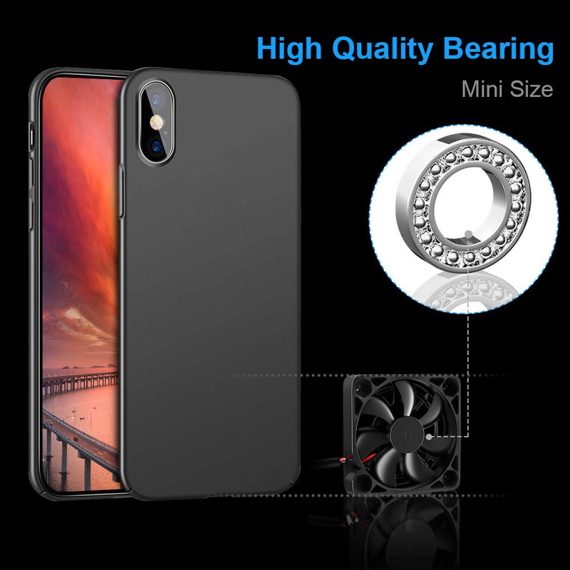 [Australia - AusPower] - ELUTENG 40mm USB Fan with 3 Speed Control USB Ventilator 5V Max 5300RPM High Flow VR Cooling Fan Compatible for Receiver DVR Playstation Xbox Computer Cabinet Cooling 40mm USB Speed Fan 
