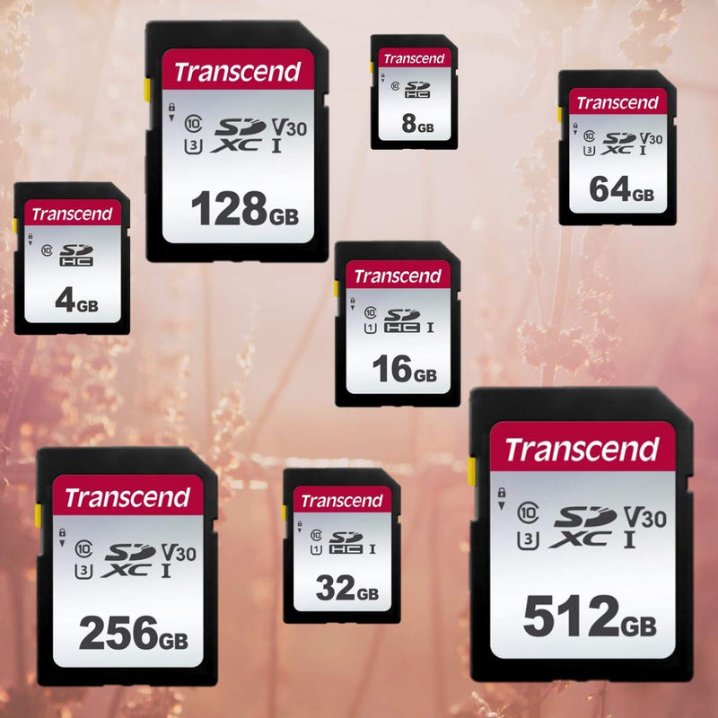 [Australia - AusPower] - Transcend TS4GSDC300S 4GB SDHC Memory Card 