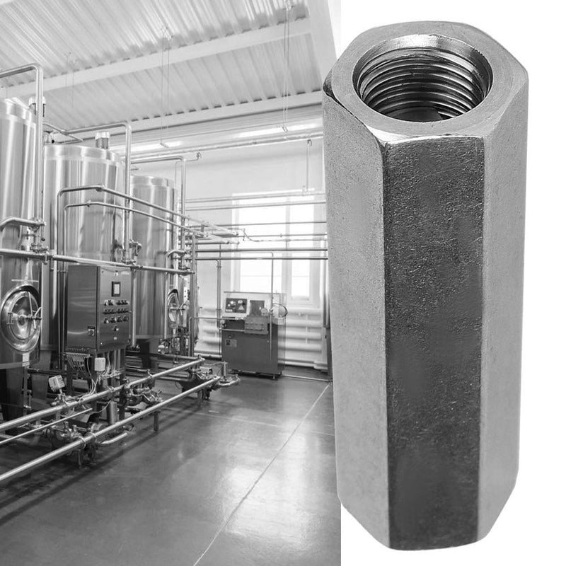 [Australia - AusPower] - Air Check Valve Stainless Steel Hex BSPP Female Thread One Way Air Check Valve for Gas, Oil, Water Pipe Connection(1/4”) Check Valve 1/4” 