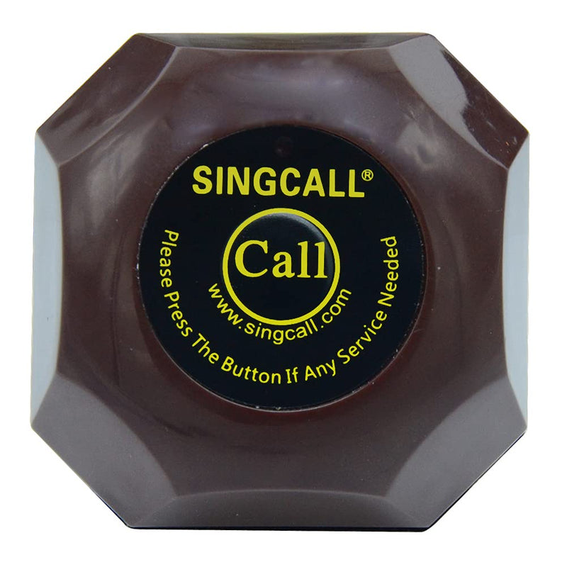 [Australia - AusPower] - SINGCALL Wireless Calling System,One Button Pager,Coffee,(APE560) Can't Be Used Alone 