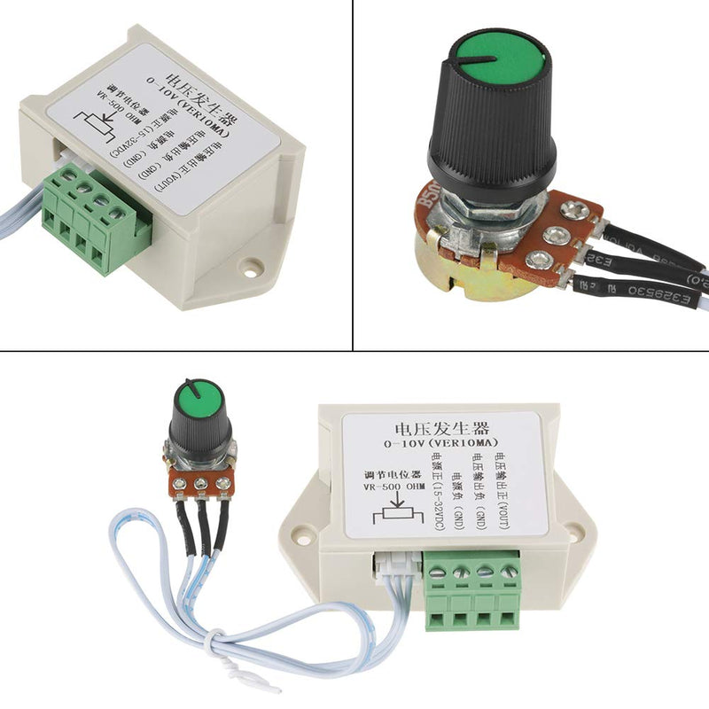 [Australia - AusPower] - Signal Generator, DC Voltage Generator Module, 0-10V 10mA Adjustable Analog Voltage Signal Generator Power Supply Module Used for PLC MCU Industrial Controller 