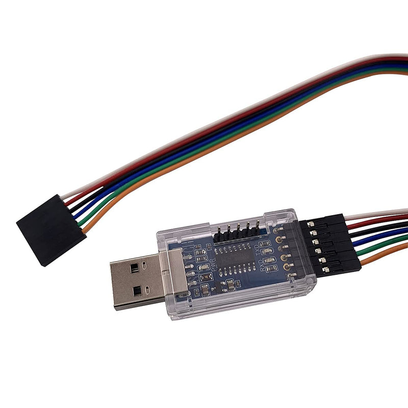 [Australia - AusPower] - DSD TECH SH-U07B USB to TTL Adatper with CH340C Chip (2PCS) 