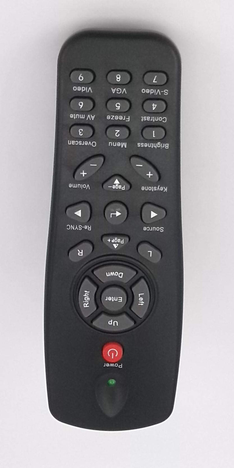 [Australia - AusPower] - ELECTRON SELLER Replacement Projector Remote Control Fit for OPTOMA TX779-3D TW610STI TX565TU-3D GT3000 TX761 ES530 EX530 ES520 BR-5035N DS219 Projector 