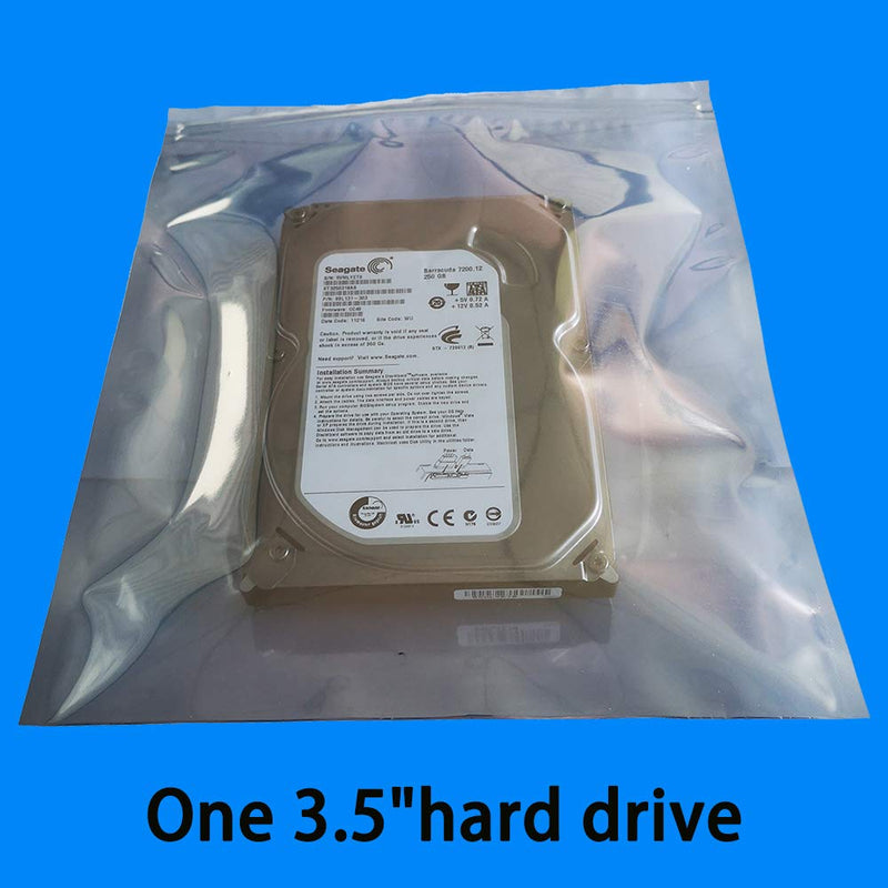 [Australia - AusPower] - Daarcin 30pcs Large Anti Static Bags,Resealable ESD Bags 8.26x9.45in/21x24cm with Labels for Hard Drive SSD HDD and Electronic Device 30pcs 8.26x9.45in/21x24cm 