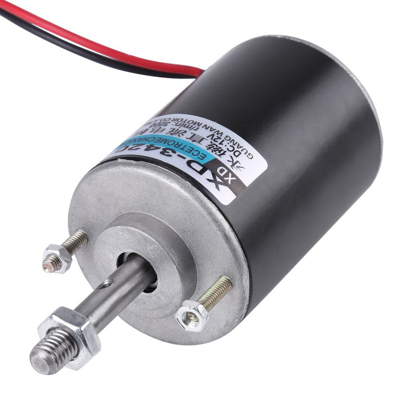 [Australia - AusPower] - 12/24V DC Motor 30W High Speed CW/CCW Permanent Magnet DC Motor for DIY Generator(12V 3500rpm) 