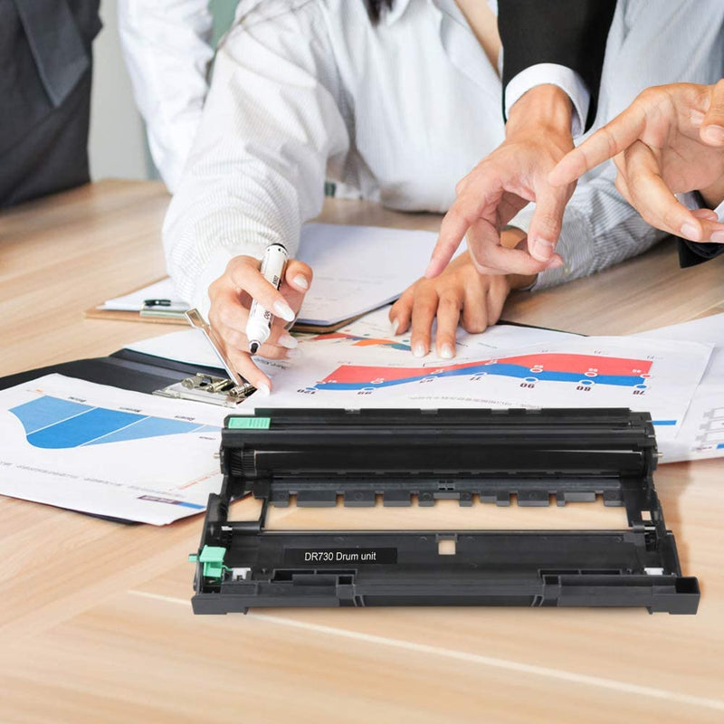 [Australia - AusPower] - MxVol Compatible Drum Unit Replacement for Brother DR730 DR-730 DR 730 Up to 12,000 Pages use for HL-L2350DW DCP-L2550DW MFC-L2710DW MFC-L2750DW HL-L2395DW Printer (NO Toner) 