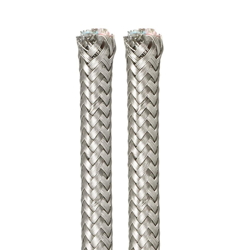 [Australia - AusPower] - uxcell Thermocouple Wire 3 Core Extension Cable High Temperature Fiberglass Insulation 16ft 