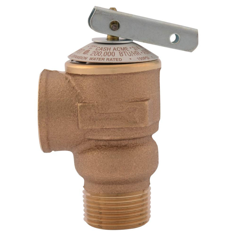 [Australia - AusPower] - Cash Acme 16372-0150 Residential Temperature and Pressure Relief Valve NCLX-8, 3/4 Inch 