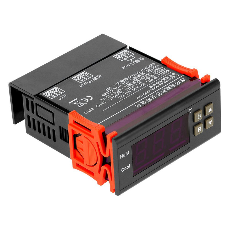 [Australia - AusPower] - 30A Digital Temperature Controller Refrigeration Heating Regulator with Heat and Cool Control MH1230A AC220V 