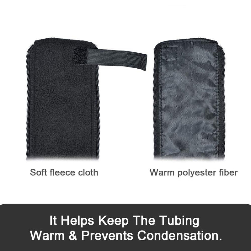 [Australia - AusPower] - CPAP Hose Cover 6ft 4in for Resmed ClimateLineAir ClimateLine Max Tube - Fleece Comfort BiPAP APAP CPAP Tubing Cover - Heating Tubing No Condensation - Reduce Noise 6 Feet 4 Inch (ResMed Tube) 