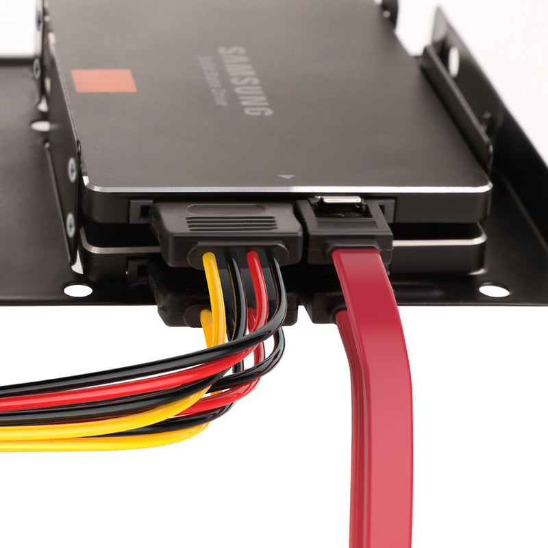 [Australia - AusPower] - Inateck SSD Mounting Bracket 2.5 to 3.5 with SATA Cable and Power Splitter Cable, ST1002S 