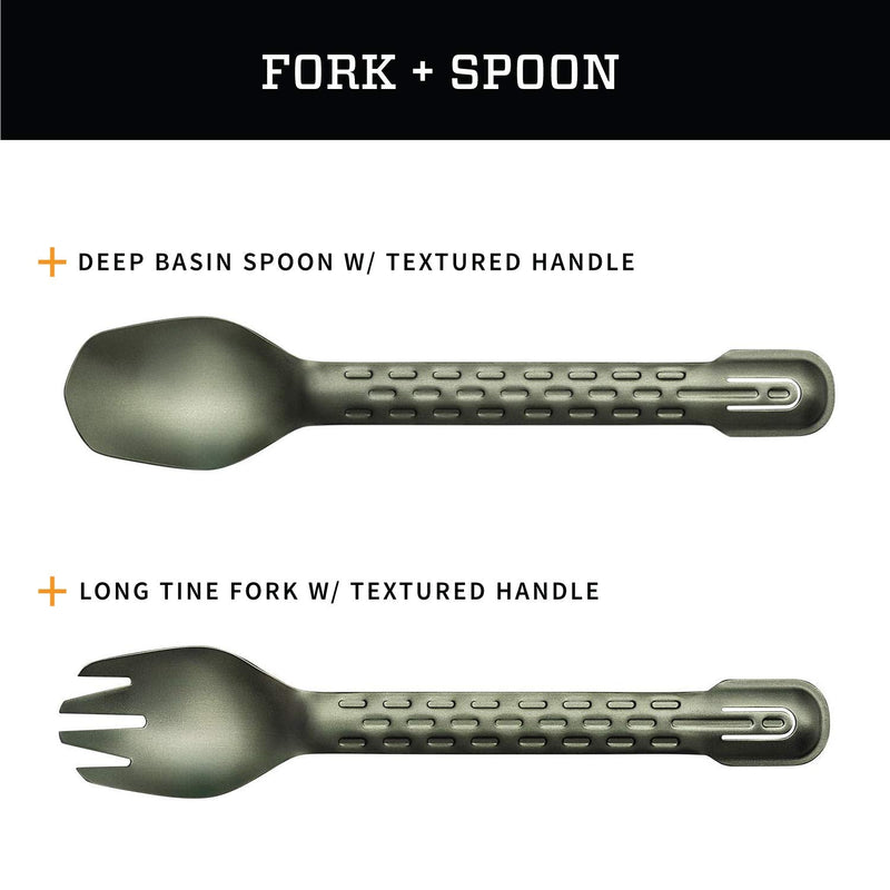 [Australia - AusPower] - GERBER ComplEAT, Camp Cooking Tool, Flat Sage [31-003467] 