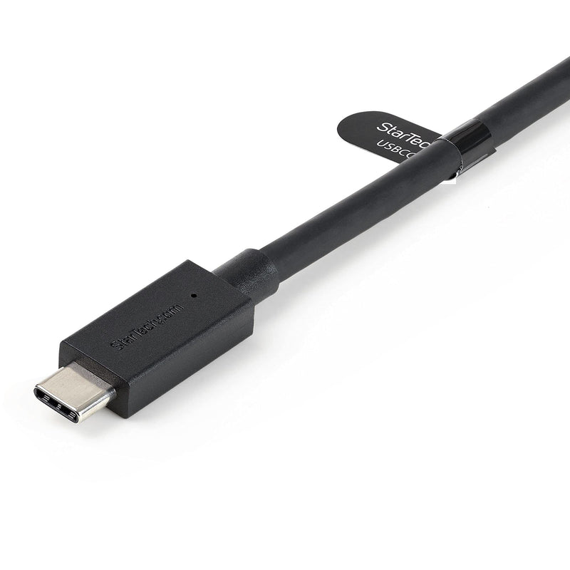 [Australia - AusPower] - StarTech.com 3ft (1m) USB-C Cable with USB-A Adapter Dongle - Hybrid 2-in-1 USB C Cable w/USB-A - USB-C to USB-C (10Gbps/100W PD), USB-A to USB-C (5Gbps) - Ideal for Hybrid Docking Station (USBCCADP) 