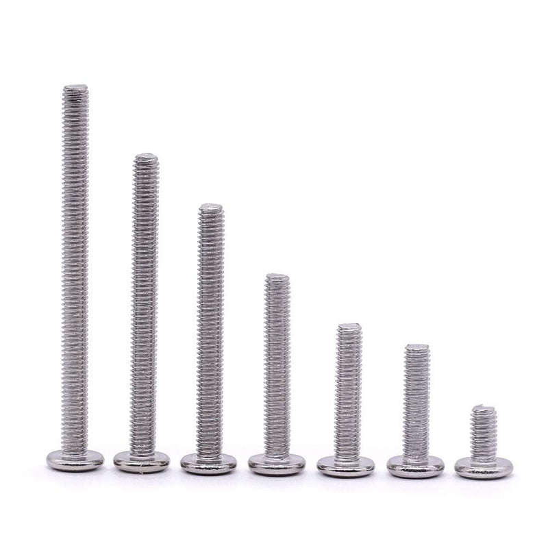 [Australia - AusPower] - M6-1.0 x 40mm Flat Head Hex Socket Cap Screws Bolts, 304 Stainless Steel 18-8, Connector Bolts Screws for Furniture, Bed, Chairs, Bright Finish, Full Thread, Pack of 25 M6-1.0 x 40mm (25 PCS) 