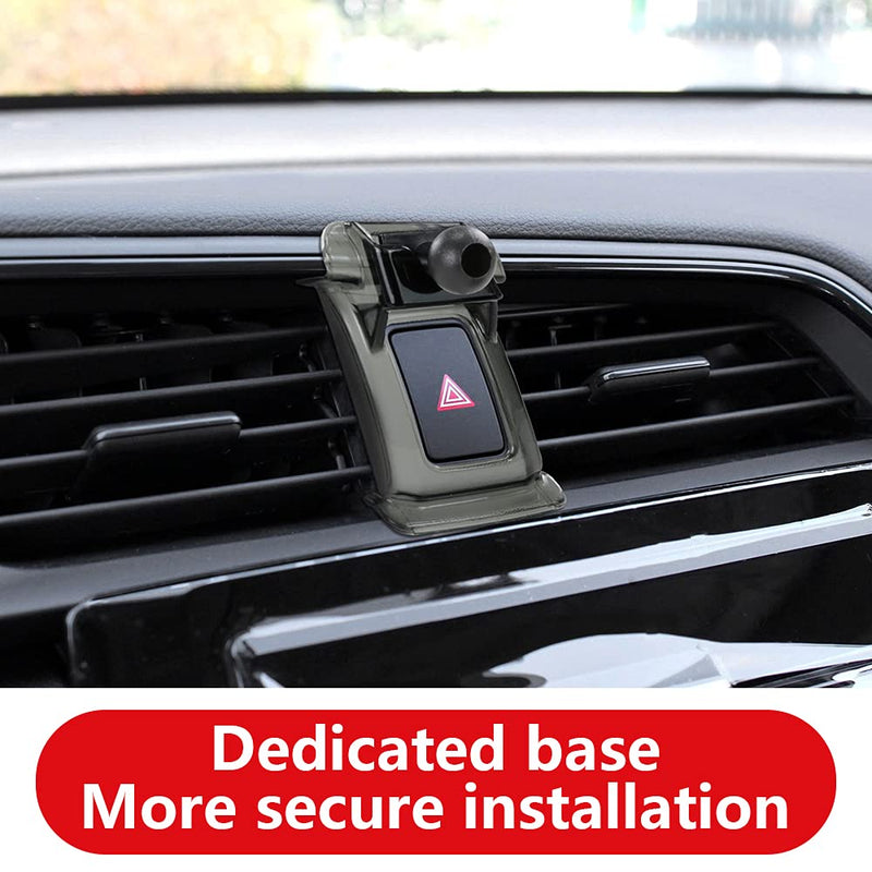 [Australia - AusPower] - LUNQIN Car Phone Holder for 2016-2021 Honda Civic Auto Accessories Navigation Bracket Interior Decoration Mobile Cell Phone Mount 