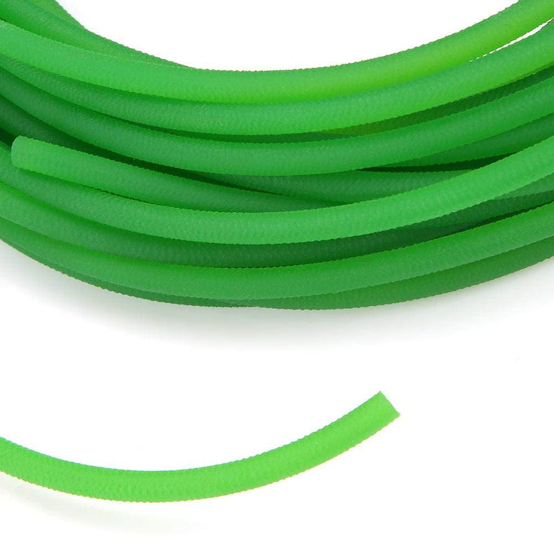[Australia - AusPower] - High Performance Urethane Round Belting, PU Transmission Belt Polyurethane Round Belt for Drive Transmission Green 4mm x 10m 