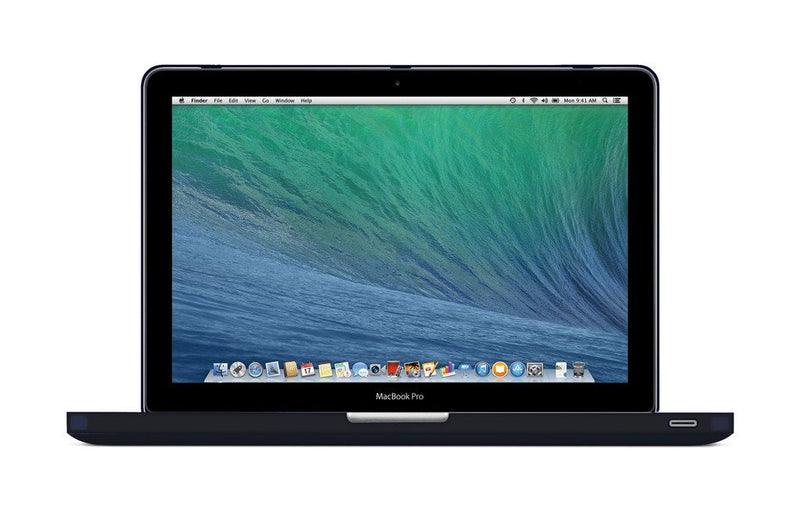 [Australia - AusPower] - UESWILL Smooth Soft-Touch Matte Hard Shell Case Cover Compatible with MacBook Pro 15 inch with CD-ROM (Non-Retina) (Model A1286) + Microfibre Cleaning Cloth, Black MacBook Pro 15" (CD-ROM Drive) 