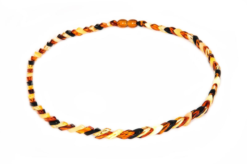 [Australia - AusPower] - Natural Baltic Amber Necklace for Adults 55CM 21.65INCH 