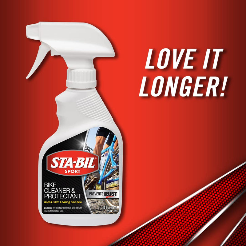 [Australia - AusPower] - STA-BIL Sport Bike Cleaner & Protectant - Cleans and Shines, Safe On All Types of Bicycles, Provides Superior UV Protection, Easy Application, 10oz (22504CSR) 