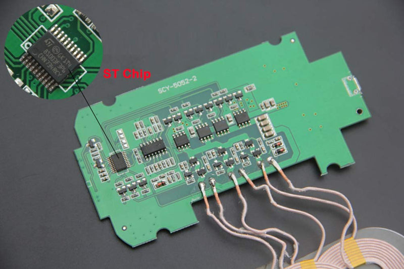 [Australia - AusPower] - Taidacent Three Coils Wireless Charger PCBA QI Standard DIY High Power 9V1.5A Wireless Charging Transmitter Module 
