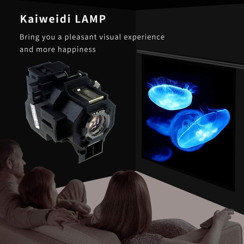 [Australia - AusPower] - KAIWEIDI V13H010L42 Replacement Projector Lamp for Epson ELPLP42 PowerLite 280 400W 400WE 822p 83+ 83c H330B H330A EX90 EB-410W EB-400W EMP-280 EMP-400 H371A Projectors 