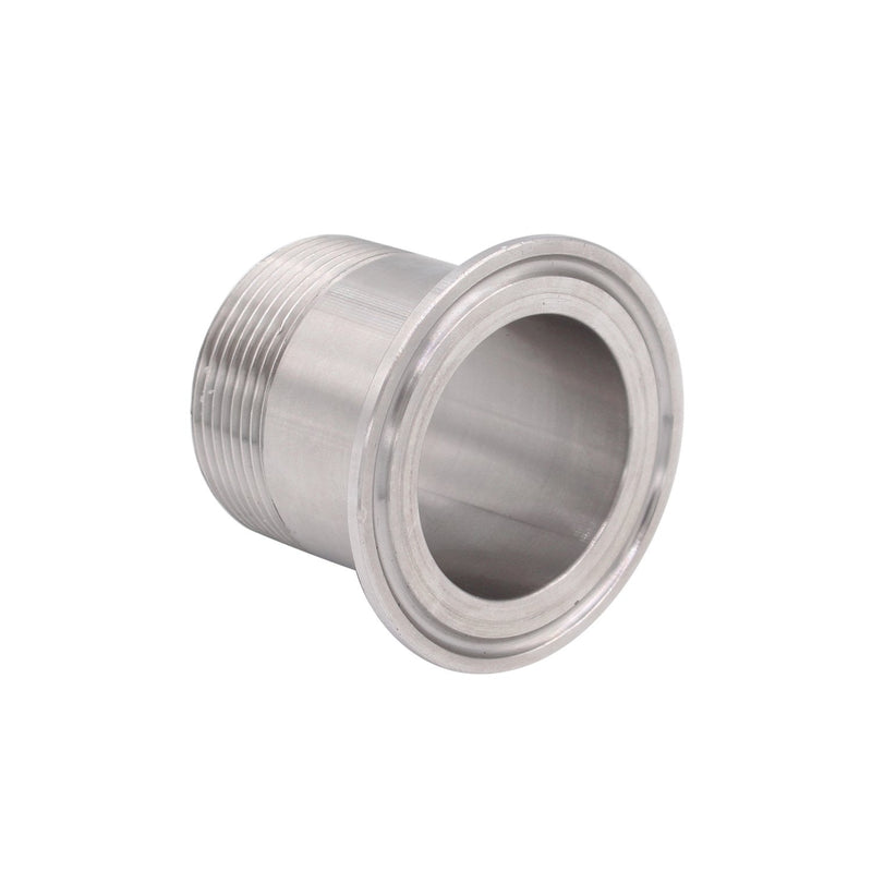 [Australia - AusPower] - DERNORD Sanitary Male Threaded Pipe Fitting to 2 INCH ( OD 64mm Ferrule ) TRI CLAMP (Pipe Size: 1.5" NPT) Pipe Size: 1.5" NPT 