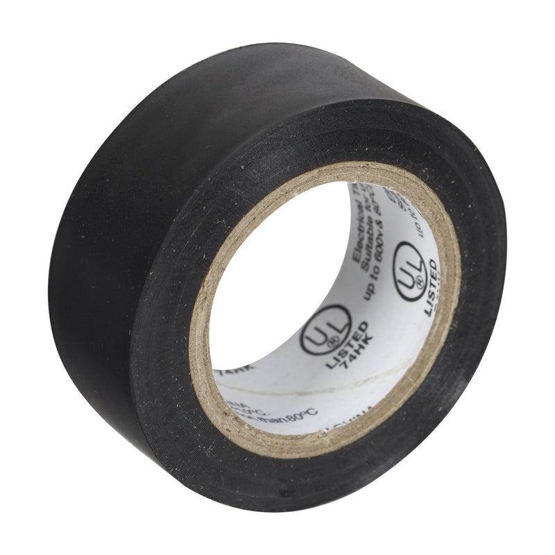 [Australia - AusPower] - Duck Brand 373447 Professional Electrical Tape, 0.75-Inch by 20-Feet, Single Roll, Black 3/4 Inch x 20 Feet (Single Roll) 