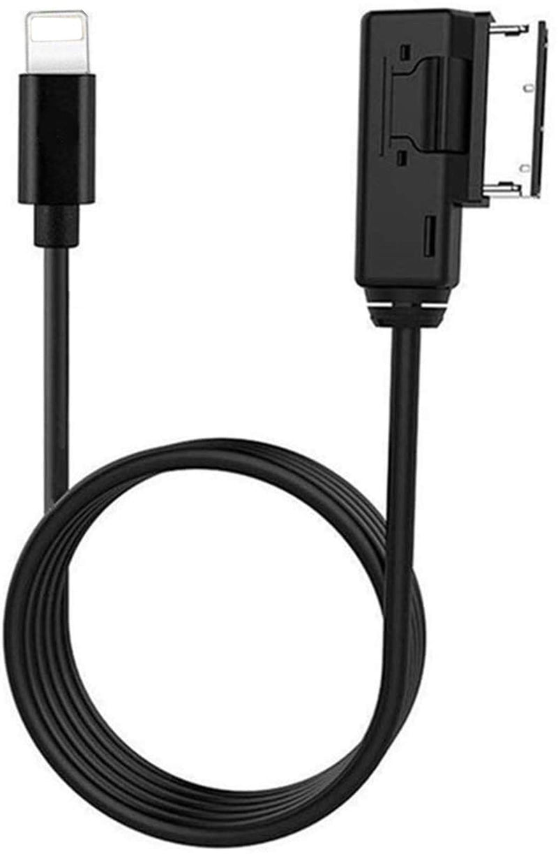 [Australia - AusPower] - AMI Music Interface Char-ge Aux Cable Compatible with A3/A4/A5/A6/A8/S4/S6/S8/Q5/Q7/R8/TT with MMI 3G+ System (1M Length) 