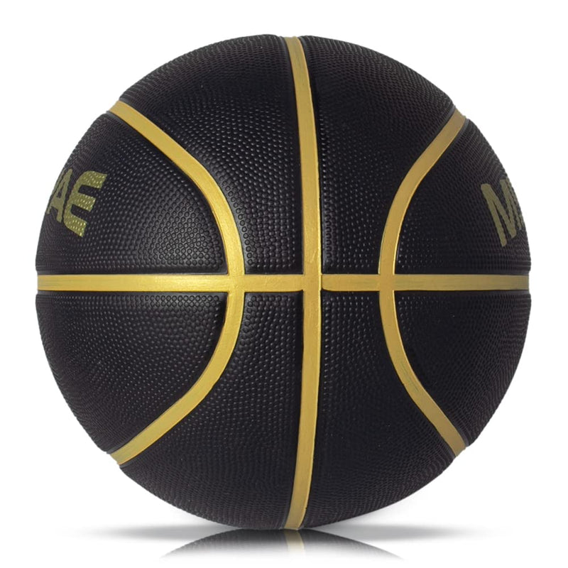 [Australia - AusPower] - Kids Basketball Size 3（22‘’,Size 5 (27.5‘’) Basketball for Youth Play Games Indoor Outdoor Pool,Training Basketball for Beginners(Boy and Girls) Black 