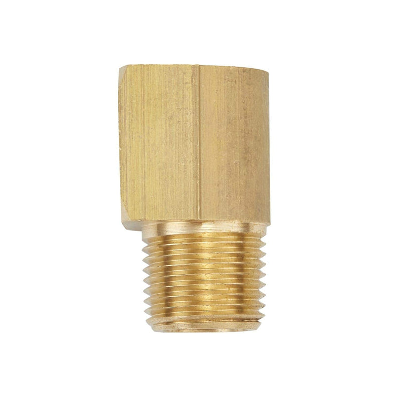 [Australia - AusPower] - Litorange 2 PCS Metals Brass Pipe Fitting 90 Degree Barstock Street Elbow 3/8" NPT Male Pipe x 3/8" NPT Female Pipe 