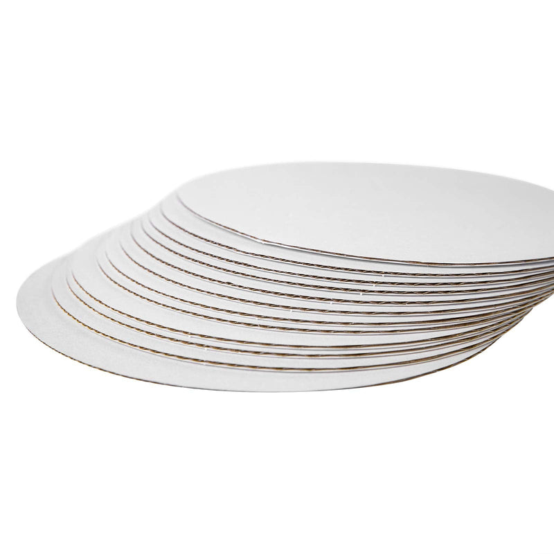 [Australia - AusPower] - [25pcs] 8" Gold Cakeboard Round,Small Disposable Cake Circle Base Boards Cake Plate Round Coated Circle Cakeboard Base 8inch 25pack (Gold, 8inch) 