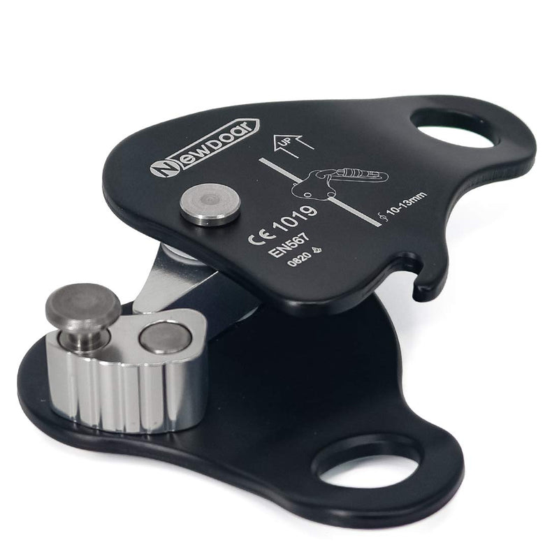 [Australia - AusPower] - NewDoar Rope Grab Ascender 15KN Riser Adjuster Fits 9mm-12mm Rope for Rocking Climbing Protection Rescue 