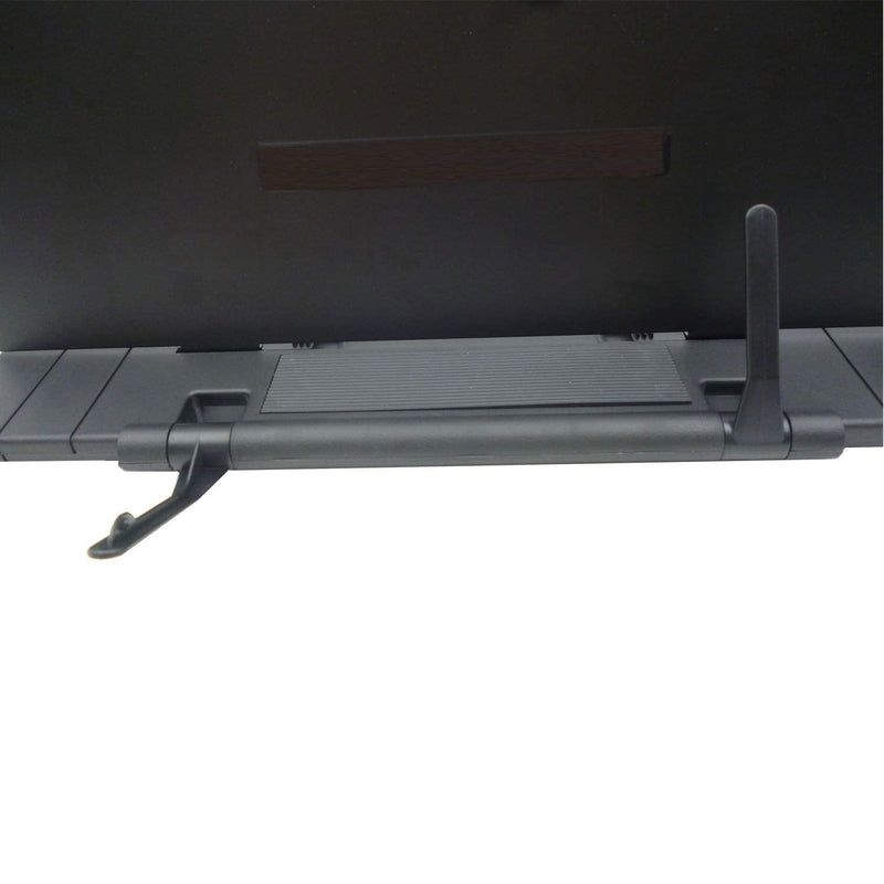 [Australia - AusPower] - Adjustable Portable Steel Ipad Document Book Stand Frame Reading Desk Holder Office Accessories - Black 