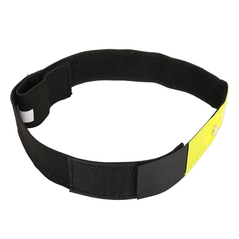 [Australia - AusPower] - VGEBY LED Reflective Armband, Night Safety Light Wrist Band Glow Band Reflective Bracelets for Running Cycling Jogging Hiking 