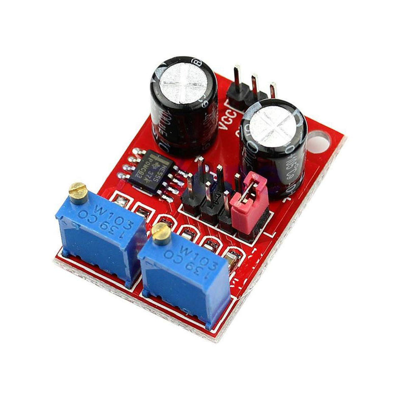 [Australia - AusPower] - NE555 Duty Cycle Frequency Adjustable Square Wave Signal Generator Board Module by Envistia Mall 