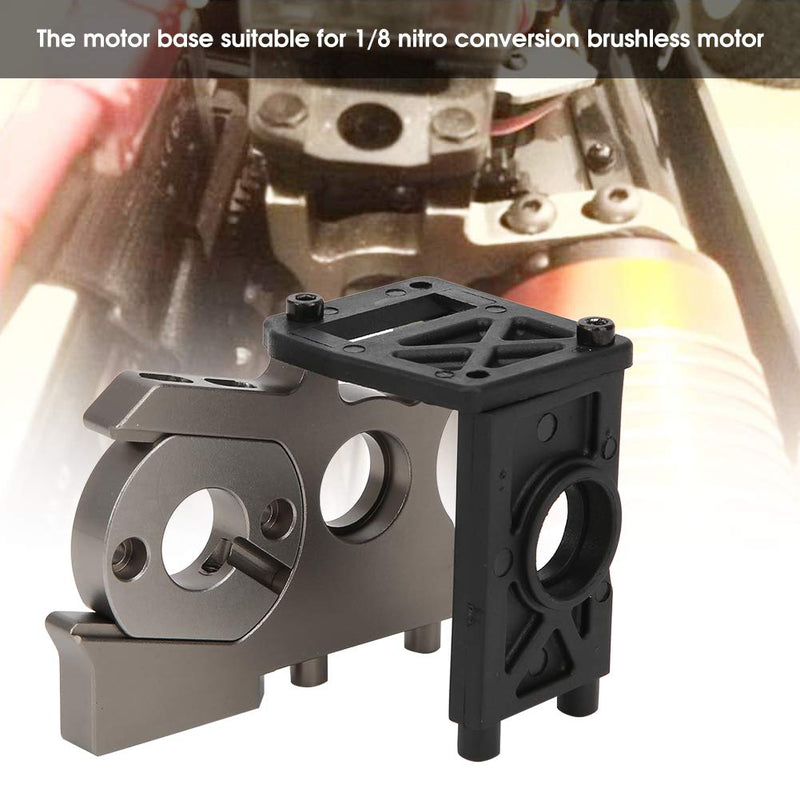 [Australia - AusPower] - VGEBY Motor Base Mounting Parts, Electric Vehicle Brushless Motor Mounting Holder with Fixed Mount for 1/8 RC Car Accessory 