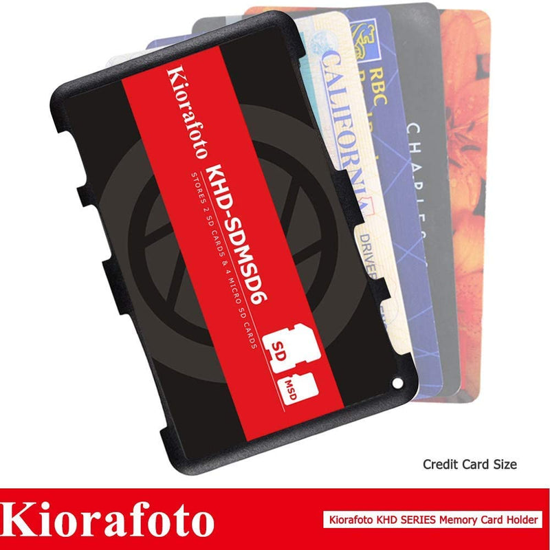 [Australia - AusPower] - 6 Slots Memory Card Storage Case + 480 Counts Printable Card Labels: Case for Storage 6 Memory Card and 480 Counts Memory Card Labels 
