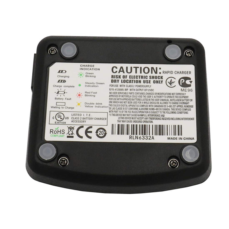 [Australia - AusPower] - GoodQbuy Desk Rapid Charger is Compatible with Motorola CP110 RDM2070D RDU4100 RDU4160D RDV2020 RDV5100 RDU2020 RDU2080D RLN6351 RLN6308 RLN6305 