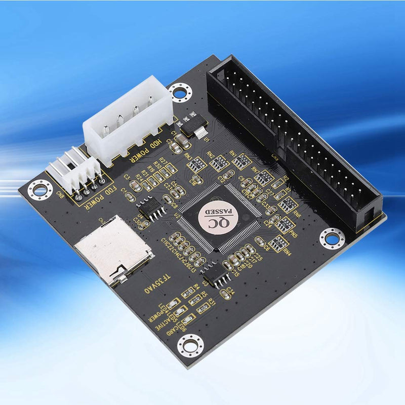 [Australia - AusPower] - SD ,SDHC ,SDXC ,MMC to IDE 40Pin 3.5in Male Memory Card Adapter , Mute Four Legged Computer Power Connector for DOS ,Linux ,Windows MMC System Specification 2.0 , etc 