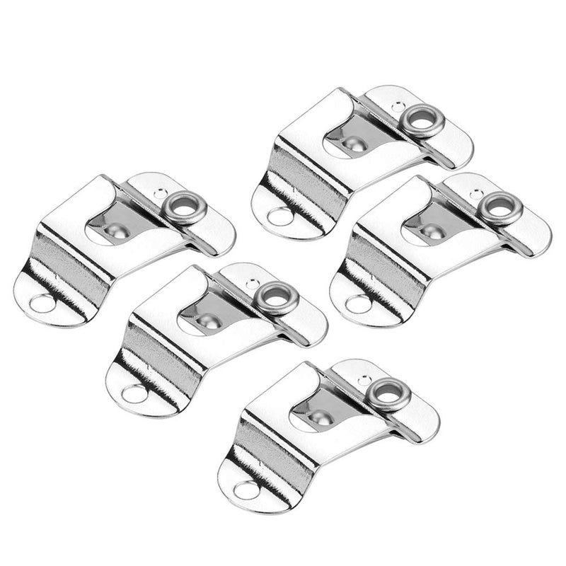 [Australia - AusPower] - fosa 5pcs Hand Microphone Hang Up Clip with Screws for Two-Way Radios Kenwood TM471A/TM271A/TK8108 and Motorola GM300,GM950,GM3188,GM3688,GM338,SM50 and More 