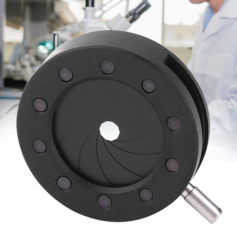 [Australia - AusPower] - Microscope Adjustable Aperture, SK6 SK8 SK12 SK23 SK25 Microscope Iris Adapter, Optical Diaphragm for Microscope(SK12) 
