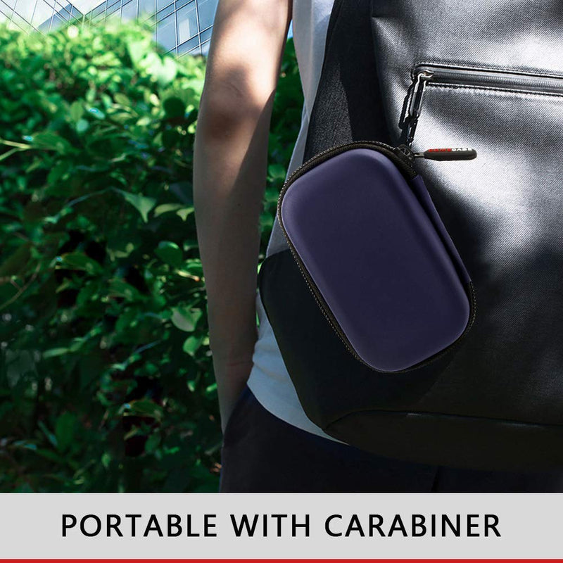 [Australia - AusPower] - Holds 2 SSD Hard Drive Case Fits SanDisk 1TB/2TB/250GB/500GB Extreme Portable External SSD - SDSSDE60-G25, Also for USB 3.2 Gen 2 - SDSSDE61 (Not Fit for Sandisk Extreme Pro) Holds 2 ssd Blue 