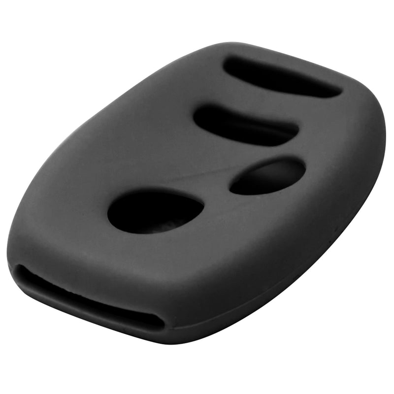 [Australia - AusPower] - Keyless2Go Replacement for New Silicone Cover Protective Case for Remote Keys KR55WK49308 MLBHLIK-1T OUCG8D-380H-A - Black 