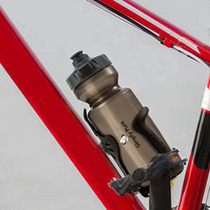 [Australia - AusPower] - Simply Pure Purist 22 Oz BPA-Free, Sport & Bike Squeeze Water Bottle by Specialized Bikes (Watergate Cap) Black 