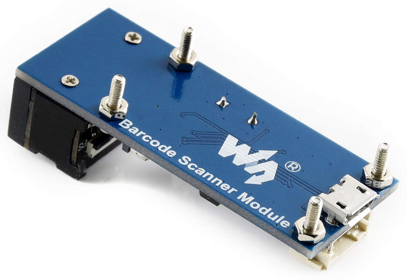 [Australia - AusPower] - Barcode Scanner Module, 1D/2D Codes Reader Decode Barcode, QR Code etc Onboard Micro USB and UART Interface Plug into a Computer Directly or Other Device Onboard Light Source can Work in The Dark 