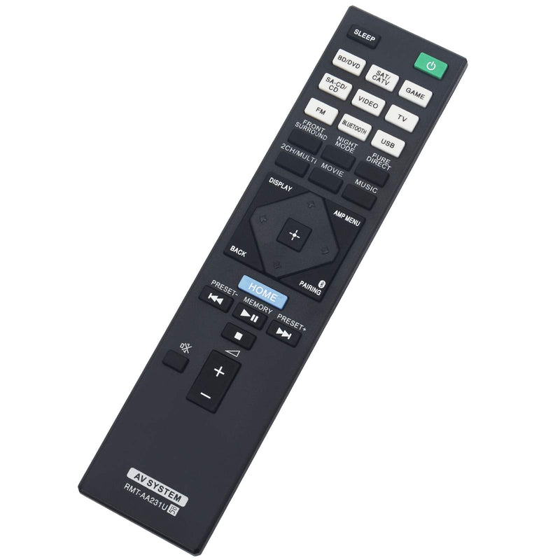 [Australia - AusPower] - RMT-AA231U Replacement Remote Fit for Sony AV Receiver STR-DH770 STRDH770 