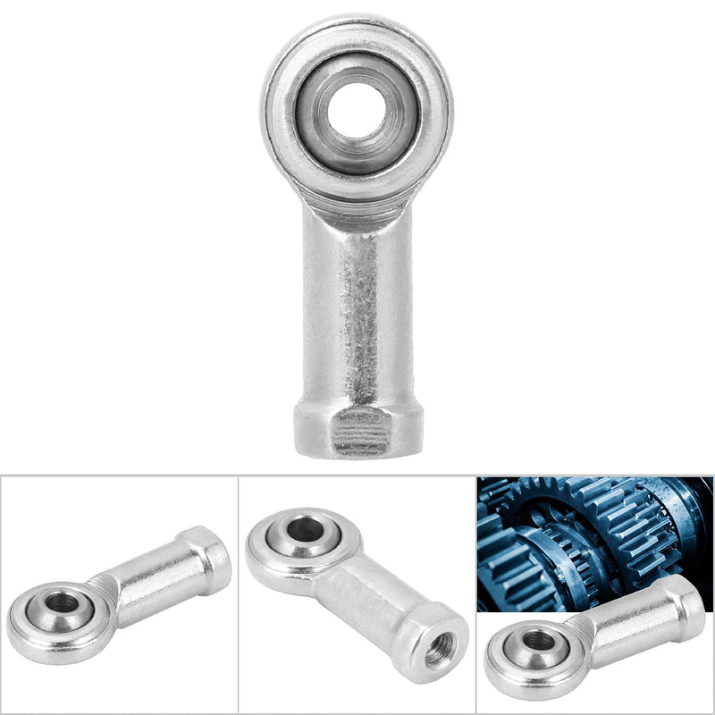 [Australia - AusPower] - 10Pcs Female Rod End, Rod End Bearing Steel Female, M4 Right Hand Threaded Rod End Joint Bearing 