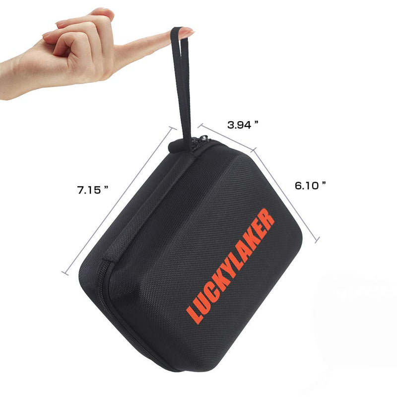[Australia - AusPower] - LUCKYLAKER Hard EVA Case for Lucky/LUCKYLAKER Portable Sonar Fish Finder Kayak Fish Finder Sonar Sensor Fish Finder Boat Depth Finder for Fishing 